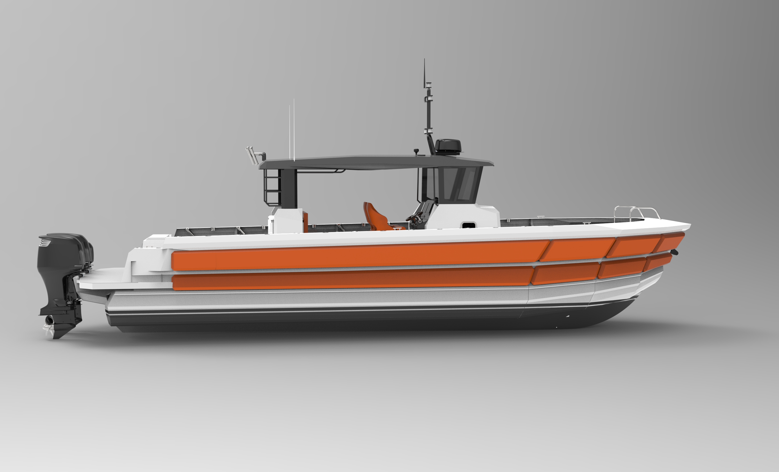 TideMaster Cat 38 boat